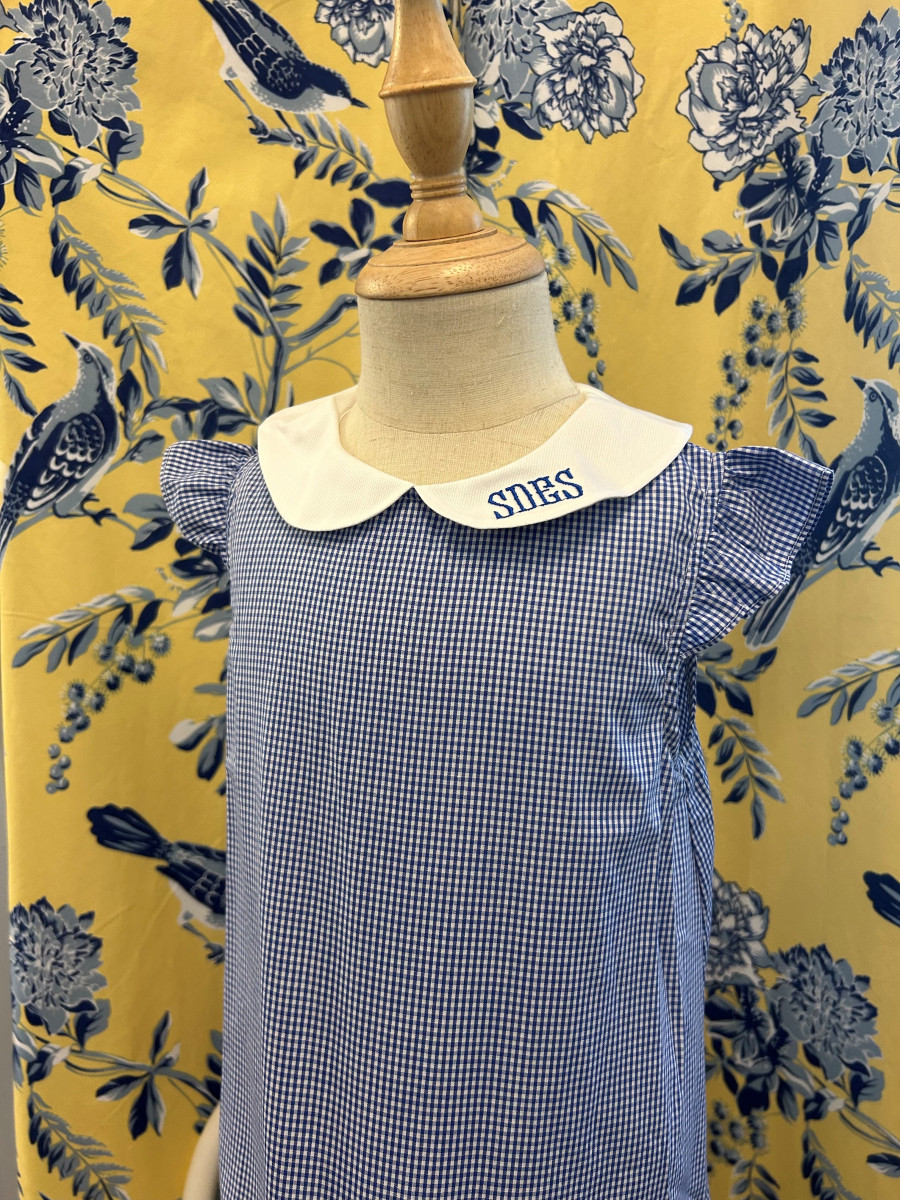 SDES Royal Blue Flutter Dress