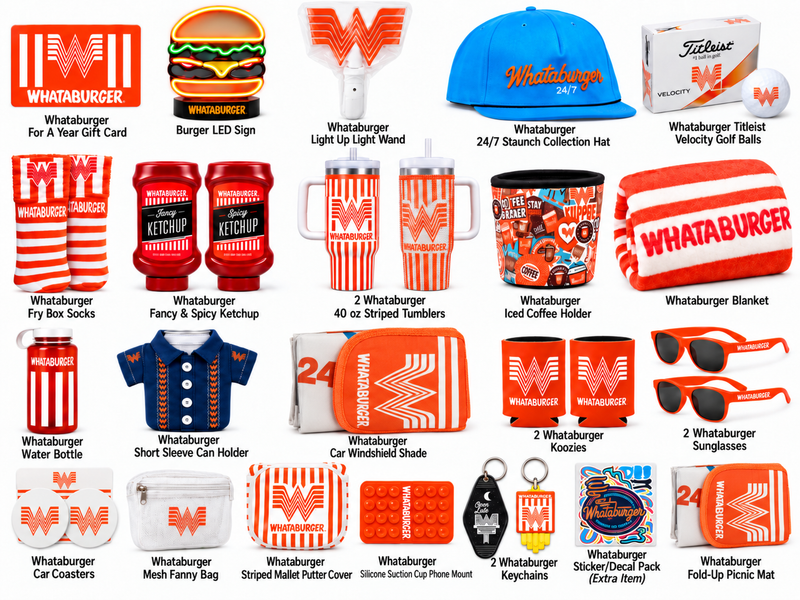 The Ultimate WhataBox Basket & Whataburger for a YEAR!