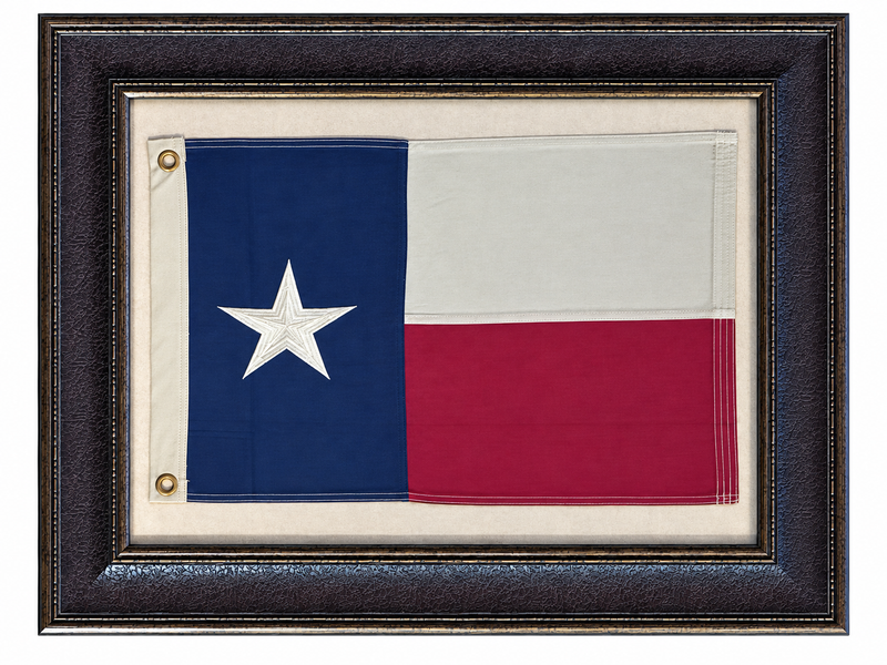 Framed Texas Flag