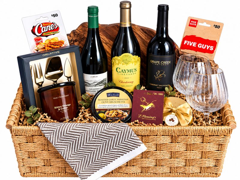 Wine & Dine Gift Basket