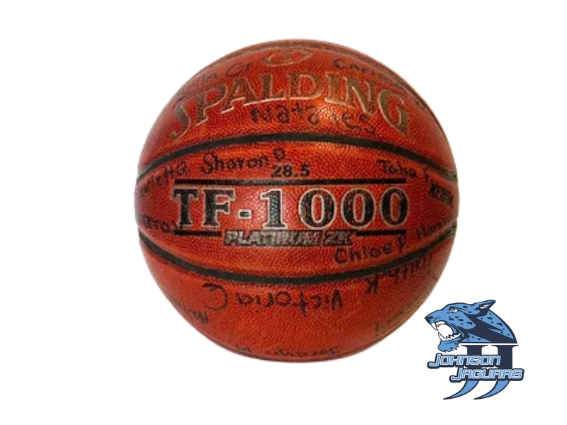 Johnson One-of-a-Kind Signed 26-27 Girls Basketball