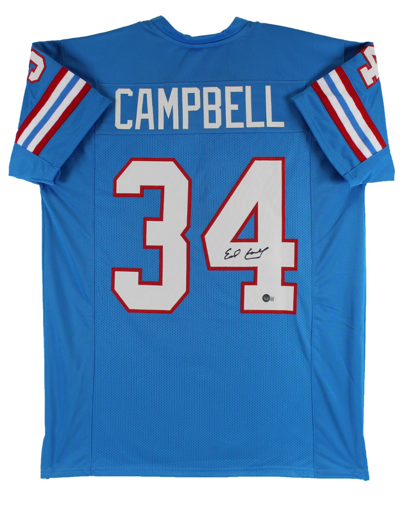Earl Campbell Signed Jersey