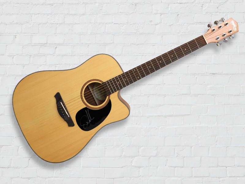 Autographed Parker McCollum Guitar