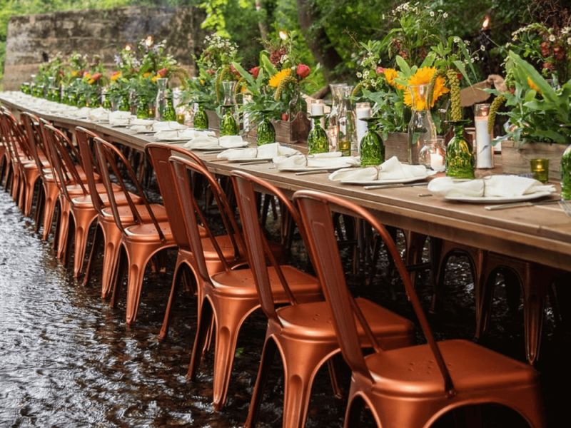 Dinner on the Creek in Leipers Fork