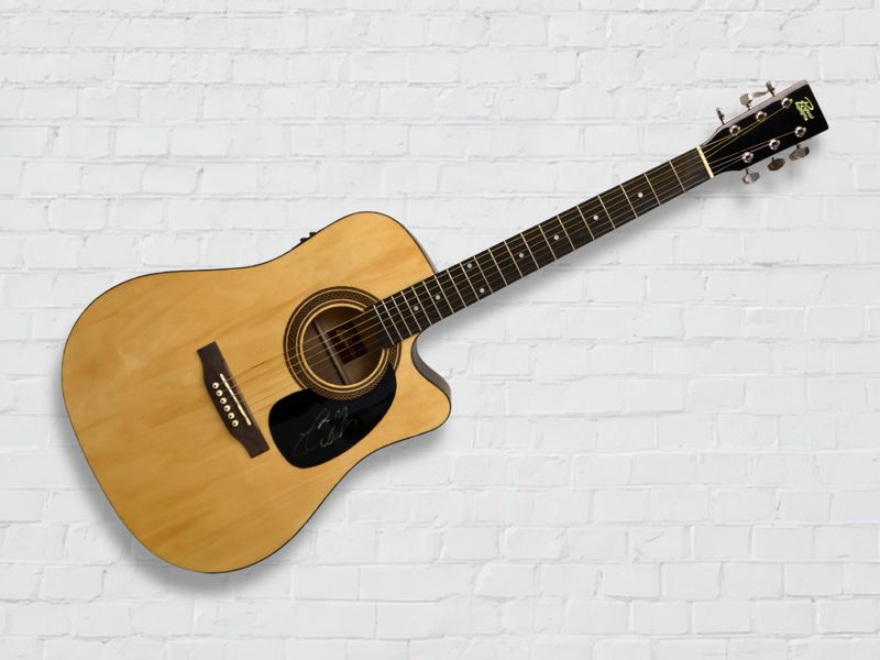 Autographed Jason Aldean Guitar