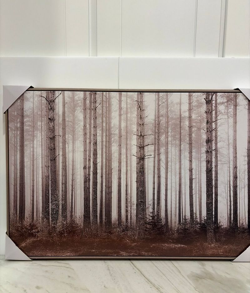 Foggy Forest Wall Art