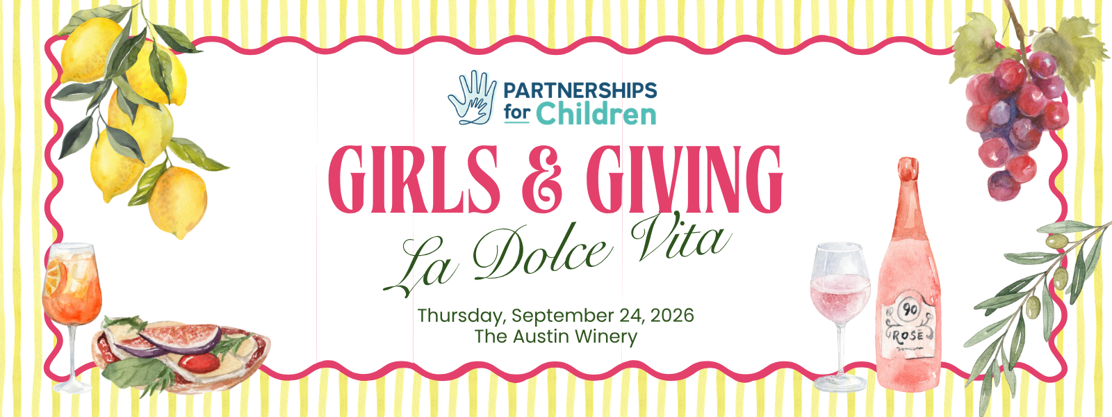 Girls & Giving 2026: La Dolce Vita