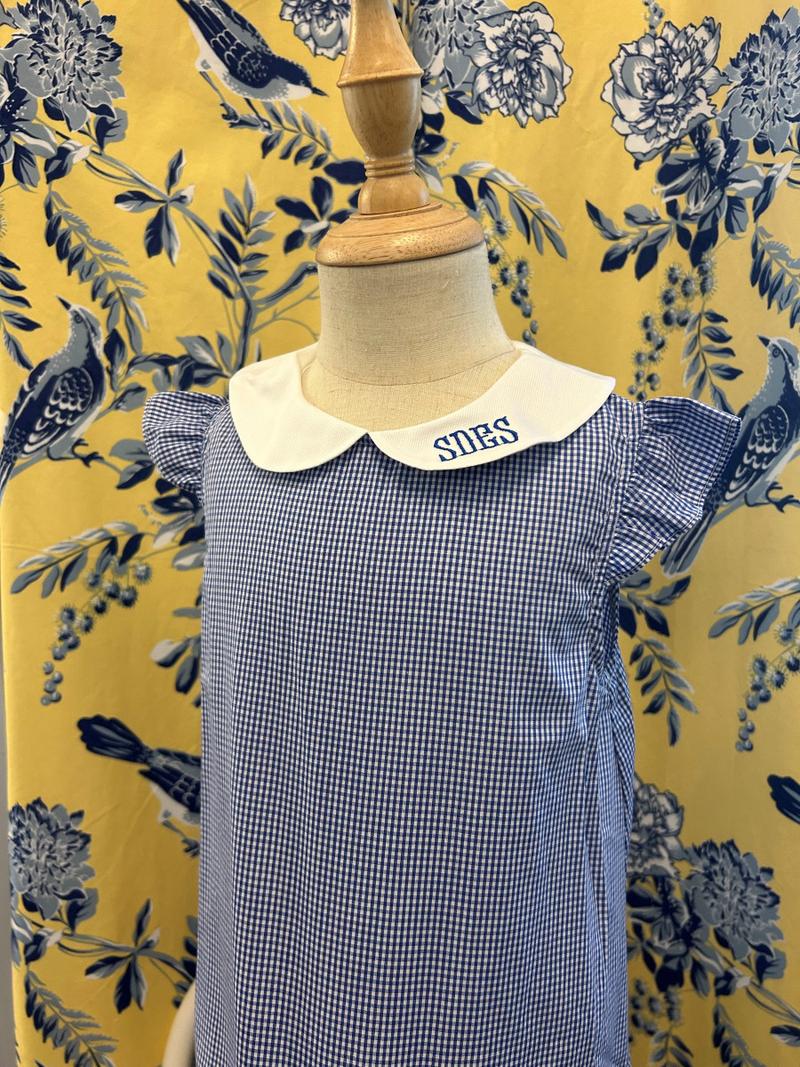 SDES Royal Blue Flutter Dress